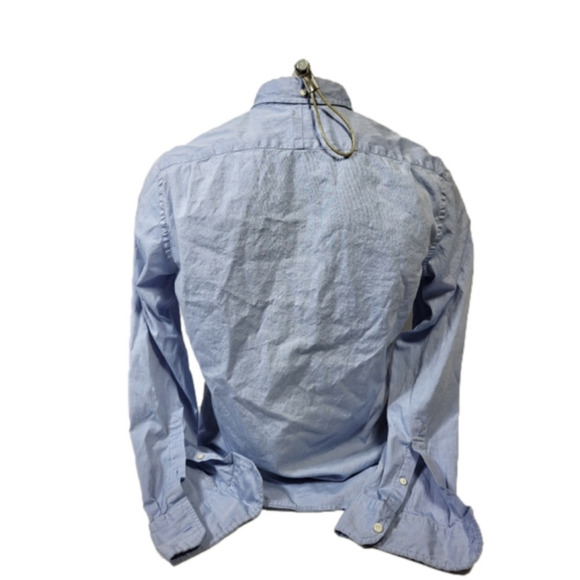 Club Monaco Oxford Slim Fit Collared Button Up Dress Shirt - Picture 4 of 9